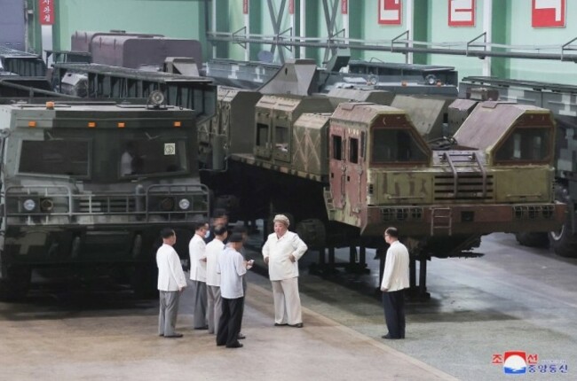 N. Korean leader on rare multi-day tours to key arms factories