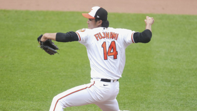Baseball: Orioles' Shintaro Fujinami sets new speed mark in win over Mets