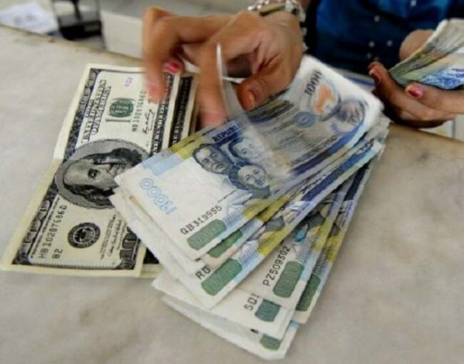 Peso back at 56 to $1
