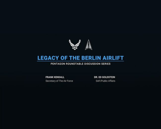 SECAF Frank Kendall Hosts Berlin Airlift Roundtable