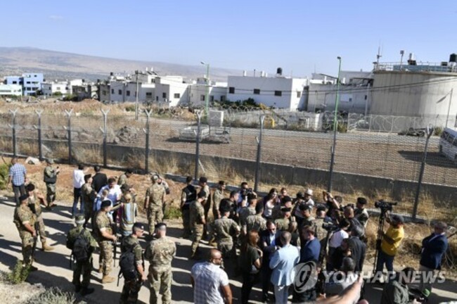 LEBANON ISRAEL BORDER