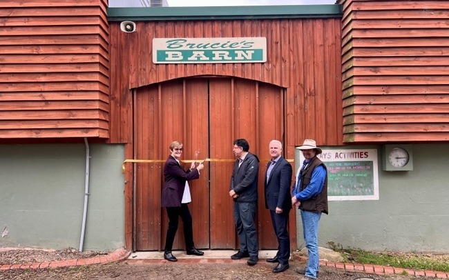 Myuna Farm upgrades animal enclosure