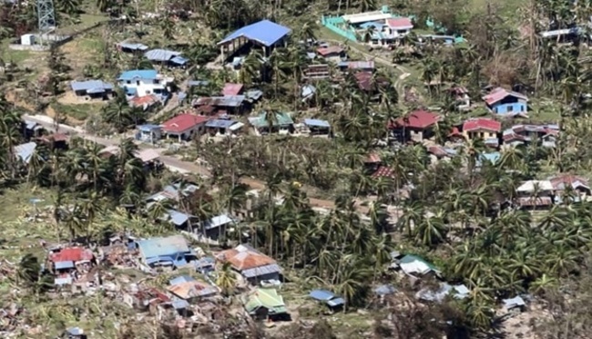 Philippines typhoon death toll hits 375