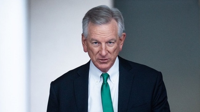 Tuberville's stonewalling of military confirmations draws first criticism from a GOP presidential hopeful