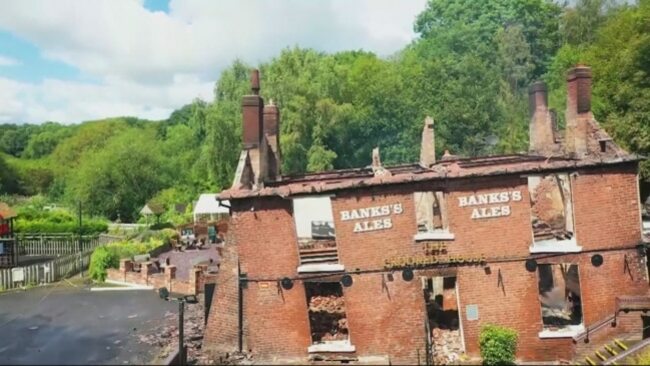 Crooked House: Fire at ‘wonkiest' pub being treated as arson