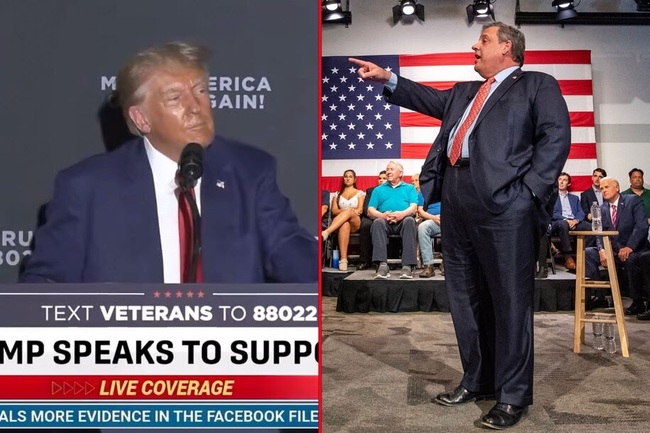Christie punches back at Trump's 'fat pig' insult