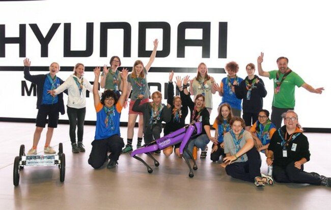 Hyundai offers scouts food, safety equipment and culture