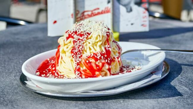 Spaghettieis: Germany's trick ice cream sundae