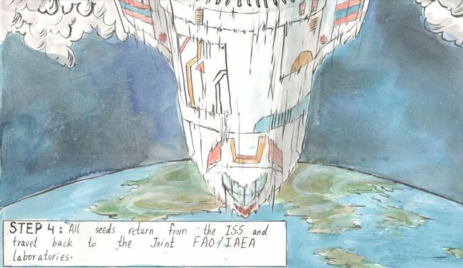 IAEA, FAO Reveal Seeds in Space Comic Contest Winners