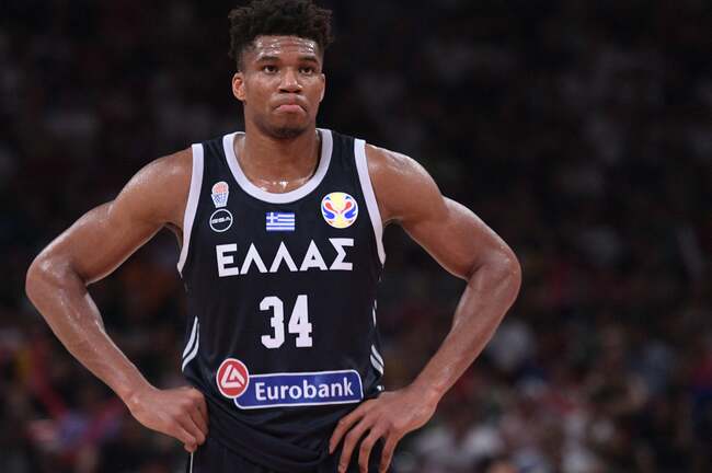 Giannis Antetokounmpo ruled out of Fiba World Cup in Manila