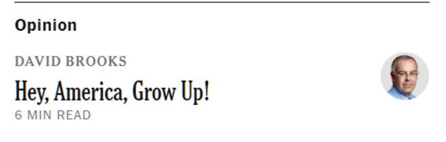 David Brooks Is Subtweeting His Wife Again