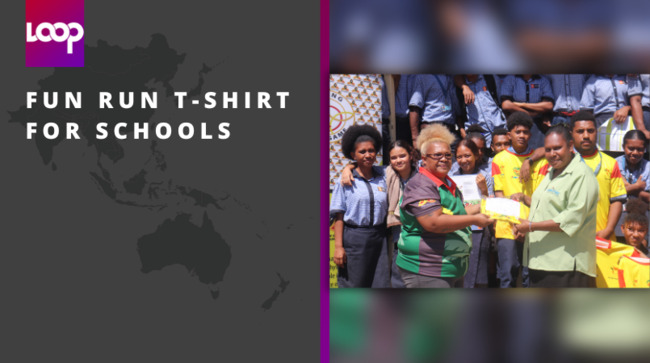 Fun Run t-shirt for schools