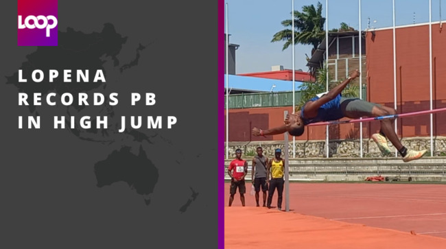 Lopena records PB in high jump