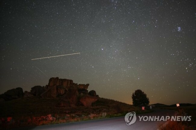 Turkey meteor shower