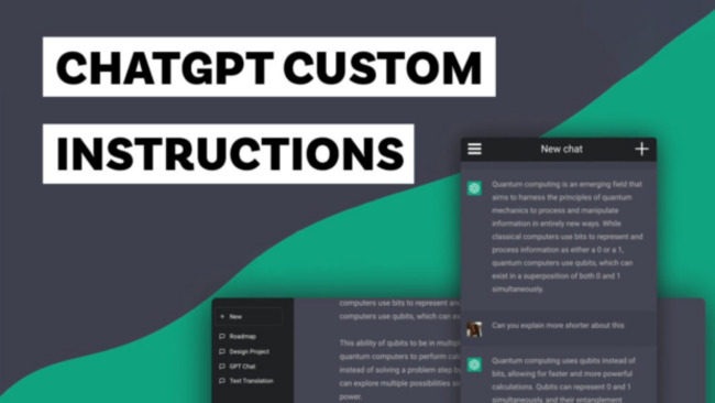How free users can access ChatGPT custom instructions
