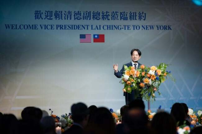 Taiwan will not back down to threats, Taiwan VP says on US trip