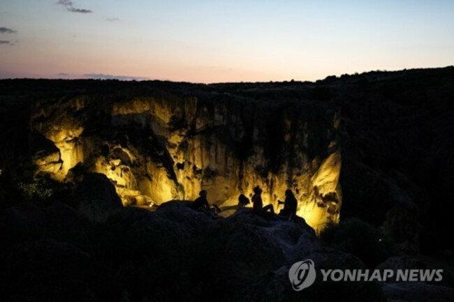 APTOPIX Turkey Meteor Shower
