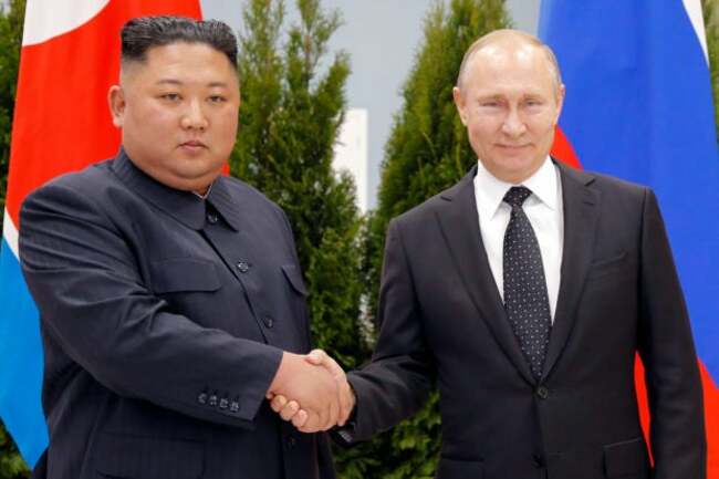 North Korea's Kim, Russia's Putin exchange letters, vow stronger ties