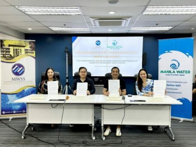 MWSS-RO, Manila Water boost partnership for gender and development in water sector