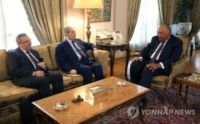 EGYPT SYRIA DIPLOMACY