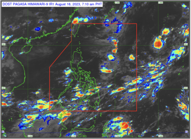Pagasa: Cloud clusters to bring rains in southern parts of PH