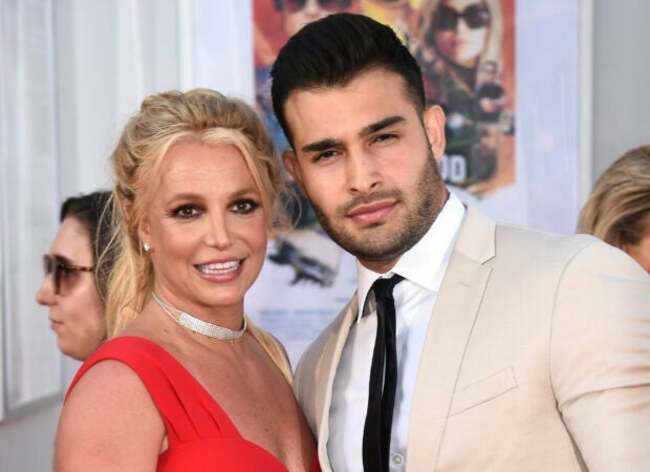 Britney Spears' husband seeking financial support in their divorce