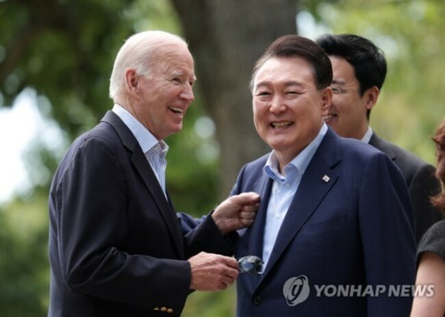 Yoon, Biden agree to closely cooperate to strengthen credibility of U.S. extended deterrence