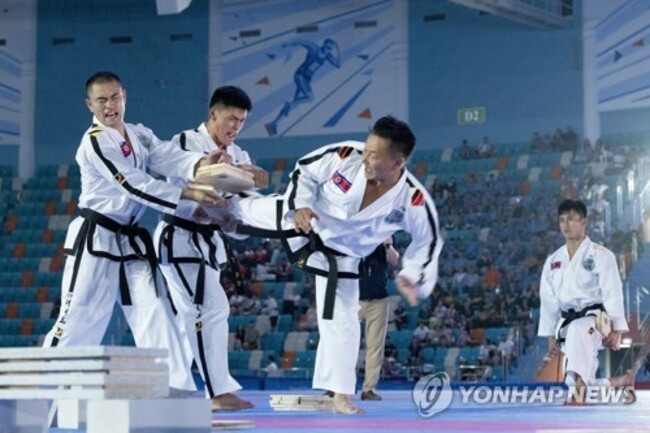 Kazakhstan North Korea Taekwondo