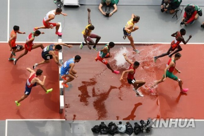 (SP)HUNGARY-BUDAPEST-ATHLETICS-WORLD CHAMPIONSHIPS-MEN'S 3000M STEEPLECHASE
