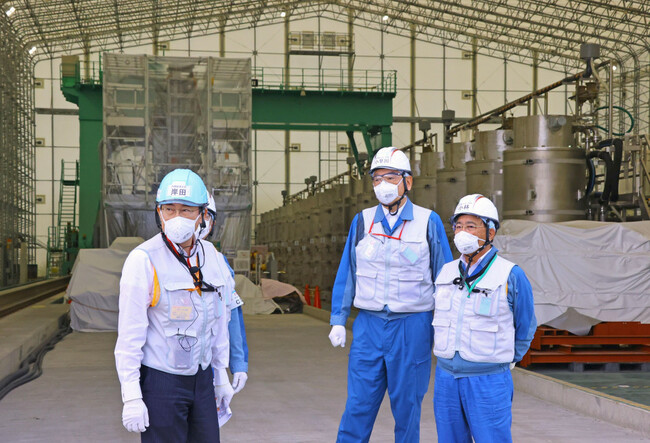 Kishida vows safety over Fukushima water release during on-site visit