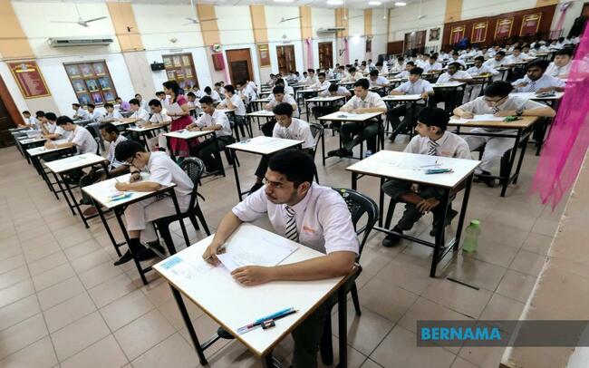 SPM REPEAT EXAM FROM SEPT 4-6, INVOLVING 8,587 CANDIDATES