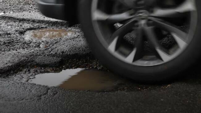Pothole breakdowns hit five-year high
