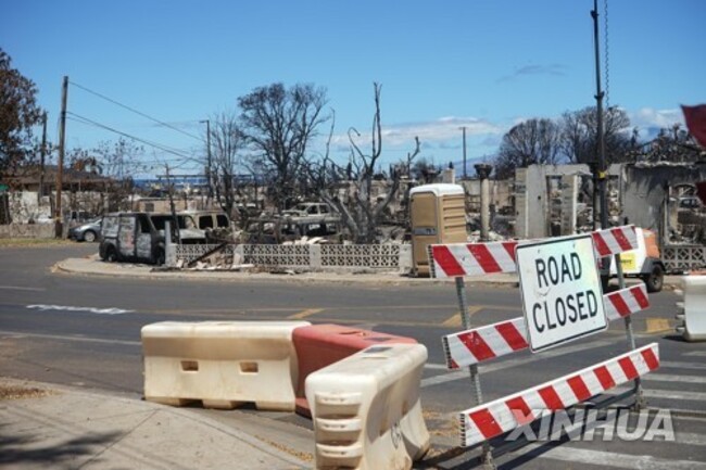 U.S.-HAWAII-MAUI ISLAND-LAHAINA-WILDFIRES-AFTERMATH