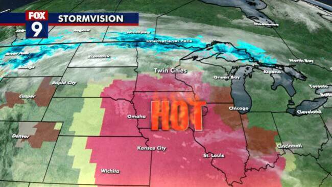 MN weather: Hot, steamy forecast