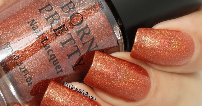 BORN PRETTY Holographic Nail Polish BPH03: REVIEW + TUTORIAL