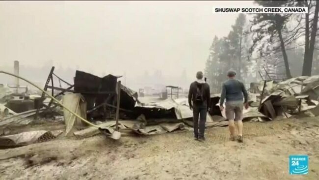 Cool weather brings hope as Canada wildfires rage on
