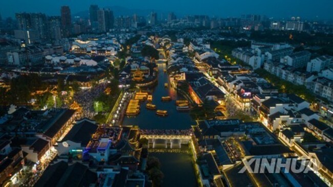 CHINA-JIANGSU-NANJING-NIGHTTIME ECONOMY (CN)