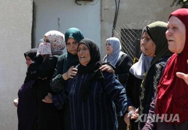 MIDEAST-JENIN-FUNERAL
