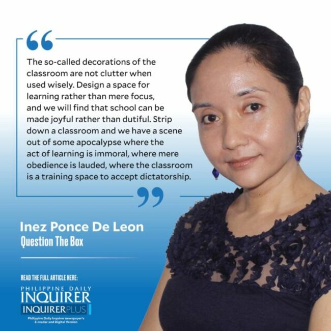 Learning havens, not bare classrooms