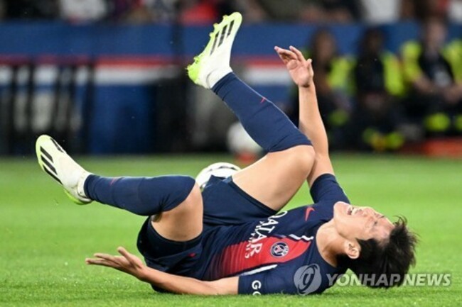 PSG's Lee Kang-in to miss Sept. friendlies with injury, questionable for Asian Games