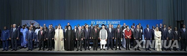 SOUTH AFRICA-JOHANNESBURG-XI JINPING-BRICS-AFRICA OUTREACH AND BRICS PLUS DIALOGUE