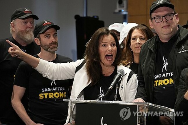 Hollywood Strikes-Fran Drescher