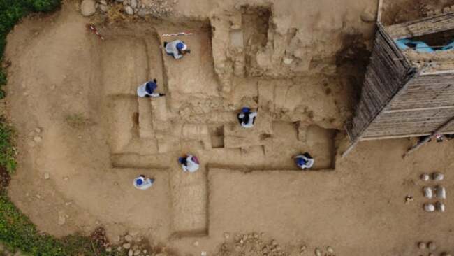 Ancient polychrome wall found in northern Peru likely over 4,000 years old