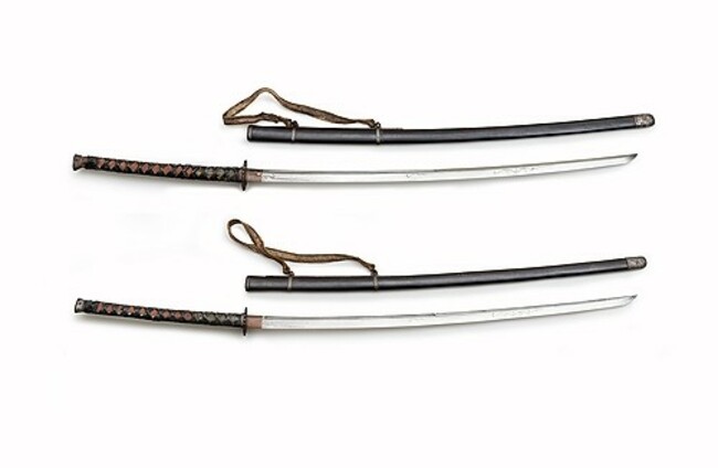 'Admiral, we will preserve these swords as a national treasure.'