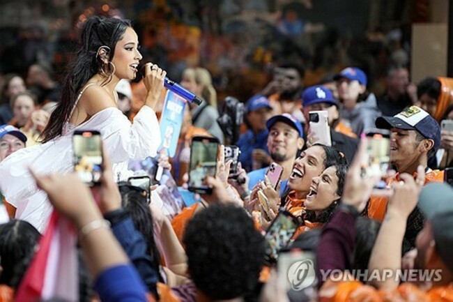 2023 Singer Becky G Performs on NBC's Today Show