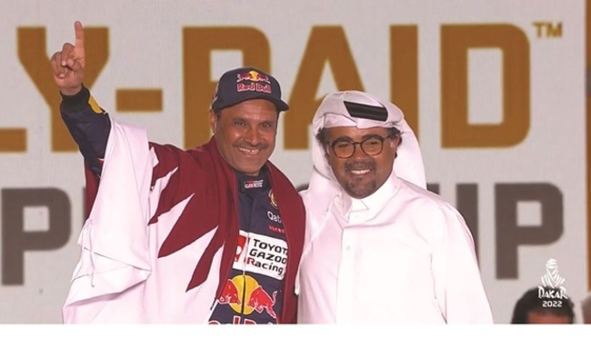 It was an incredible Dakar for us, says triumphant al-Attiyah