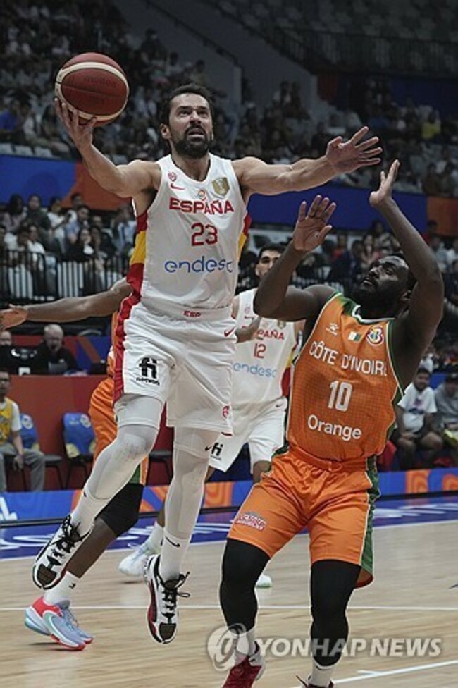 World Cup Spain Cote d'Ivoire Basketball