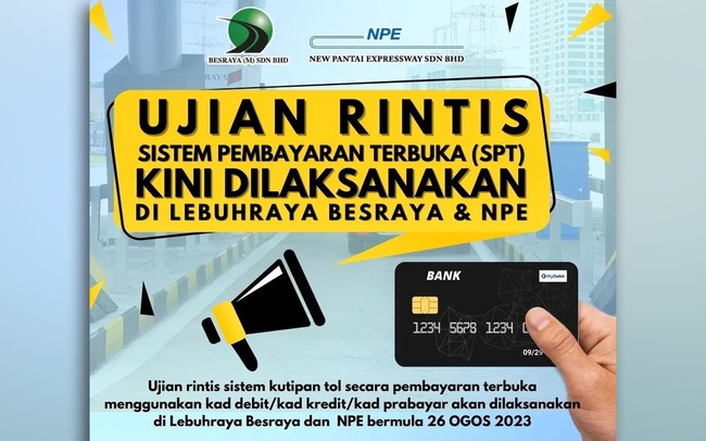 PILOT TEST OF TOLL COLLECTION VIA OPEN PAYMENT STARTS ON BESRAYA, NPE HIGHWAYS