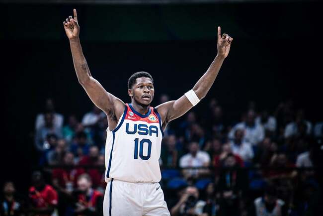 Anthony Edwards vows better start for Team USA in Fiba World Cup