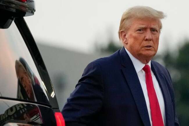Trump campaign reports raising more than $7 million after Georgia booking